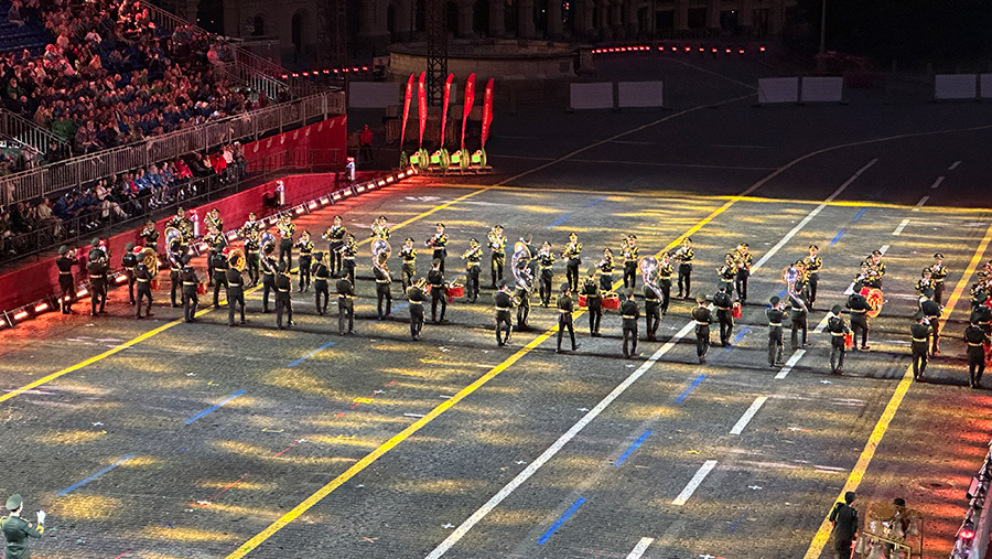 На Красной площади стартовал военно-музыкальный фестиваль &laquo;Спасская башня&raquo;