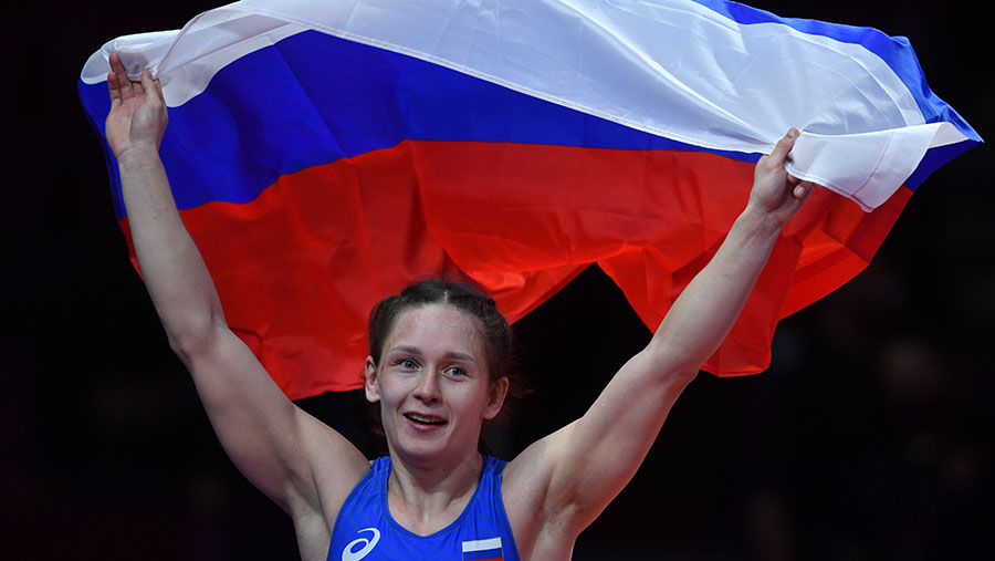 Ольга Хорошавцева завоевала золото чемпионата Европы по борьбе
