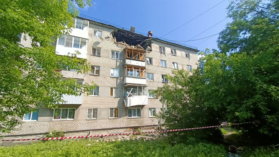 В Серове Свердловской области ввели режим ЧС после взрыва газа в жилом доме