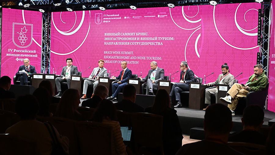 Винный саммит стран БРИКС впервые прошел на Российском винодельческом форуме