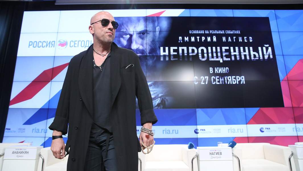 Дмитрий Нагиев на пресс-конференции создателей фильма «Непрощенный»