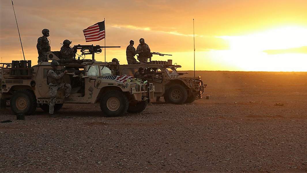 US military at military base at-Tanf