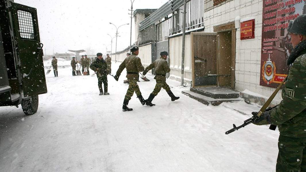 Доставка осужденных в Отдельный дисциплинарный батальон Сибирского военного округа