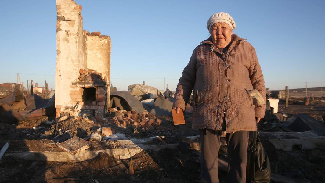 Пожары в Забайкалье