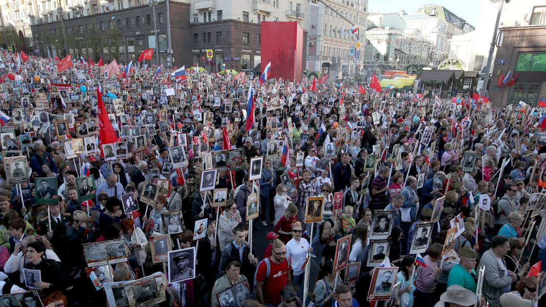 Бессмертный полк количество людей