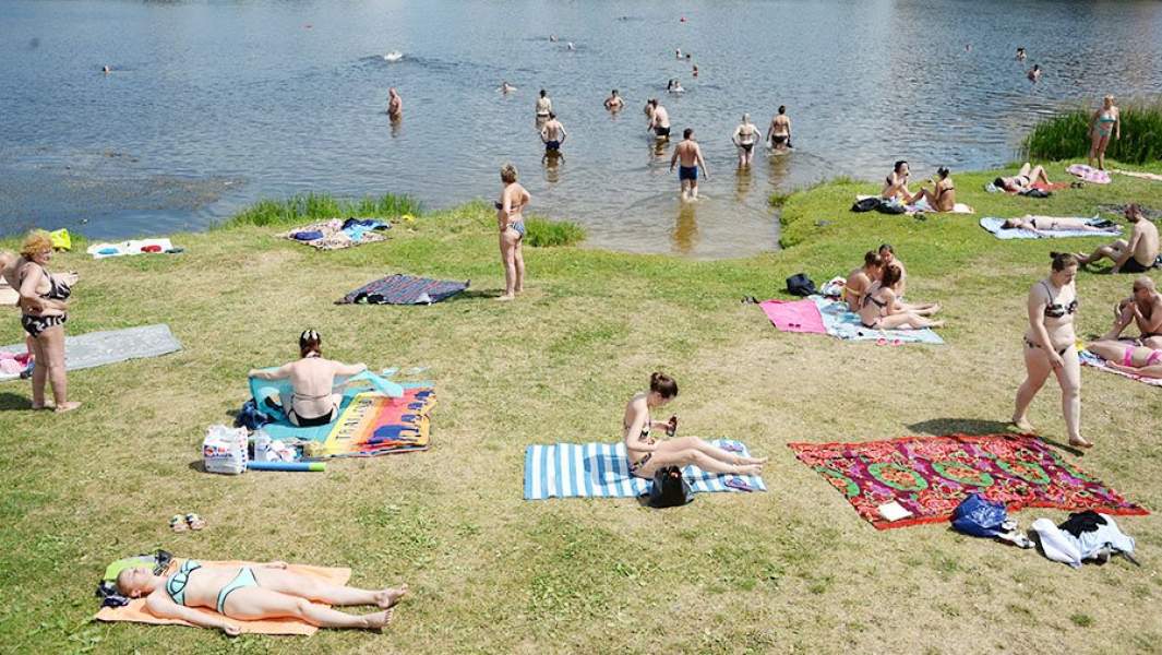 Большой садовый пруд в москве