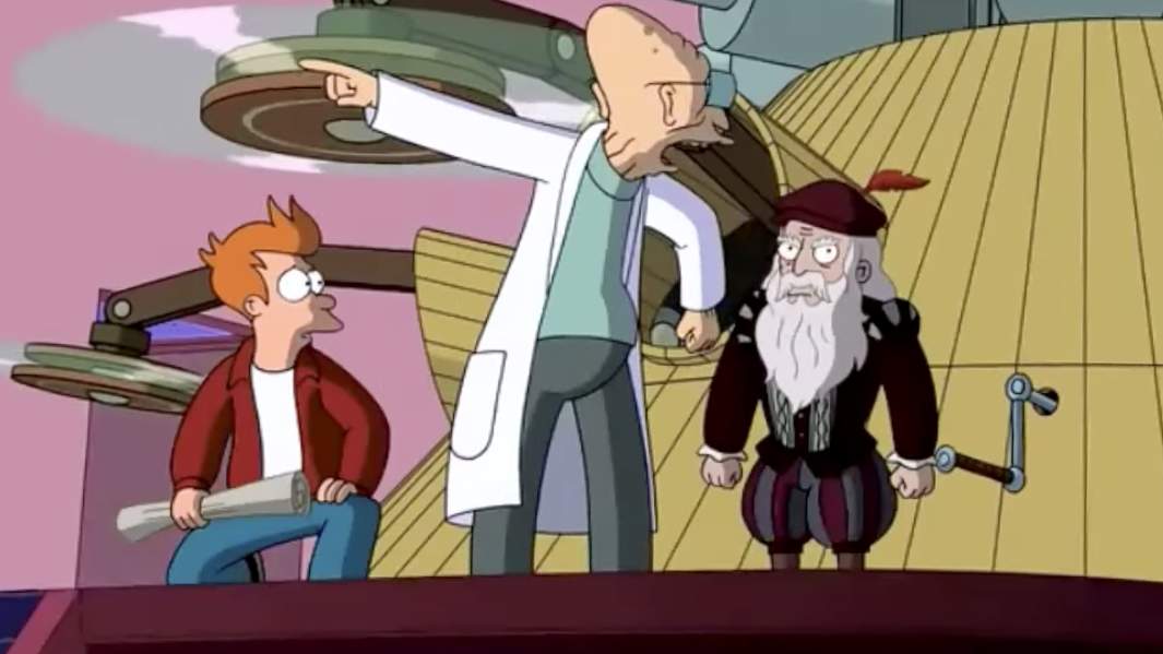 Кадр мультсериала «Футурама»