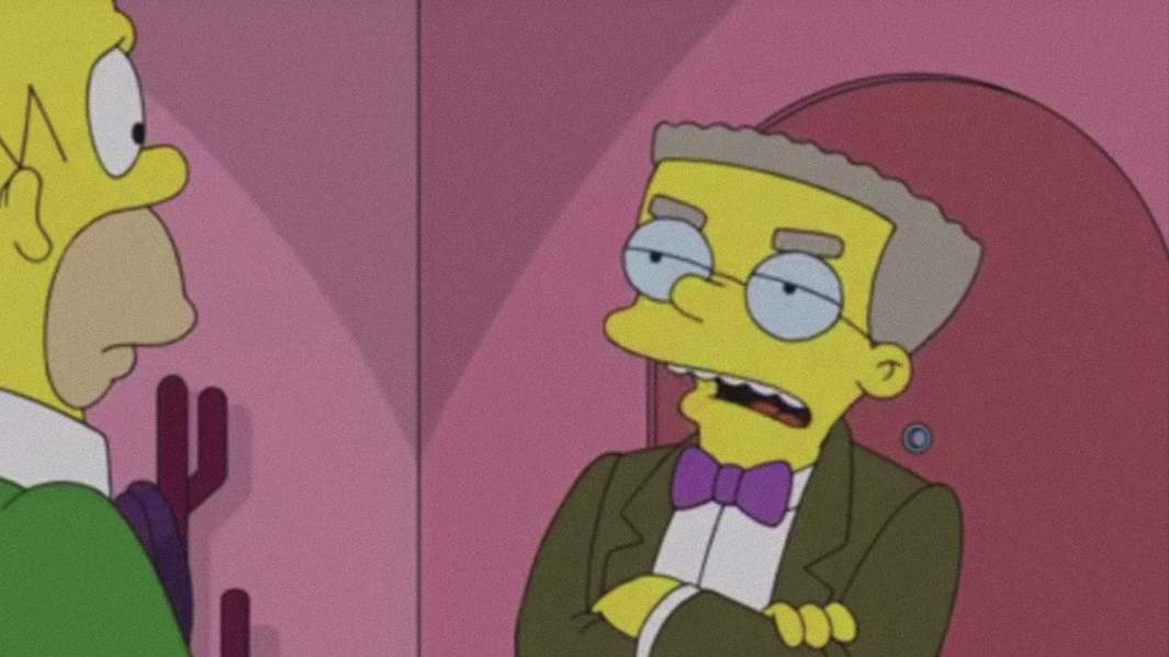 Вэйлон Смитерс из сериала "Симпсоны"