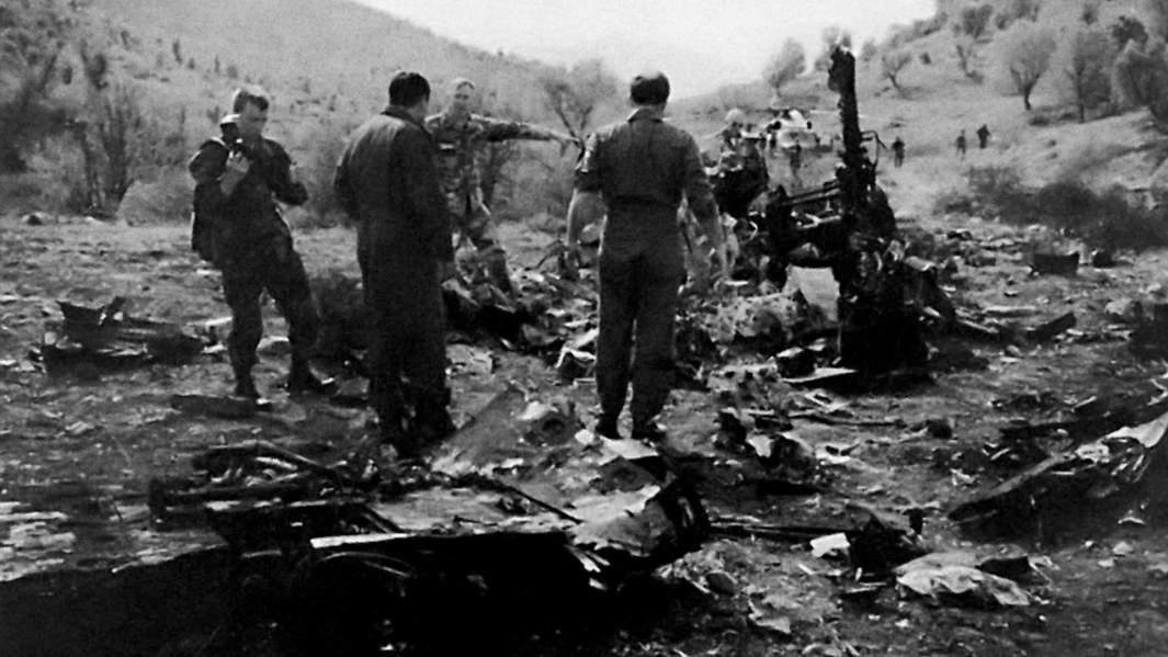 Американские вертолеты UH-60, сбитые в Ираке