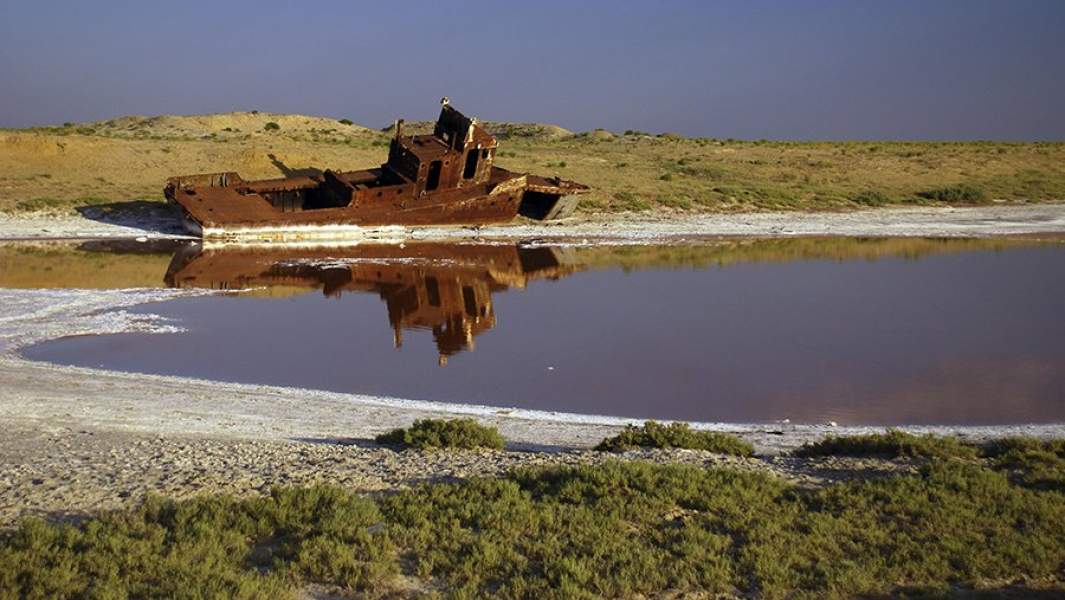 Море которое высохло в казахстане фото