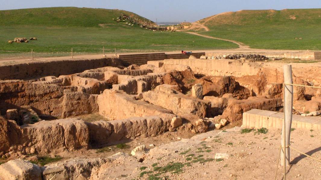 Руины южного района Эблы