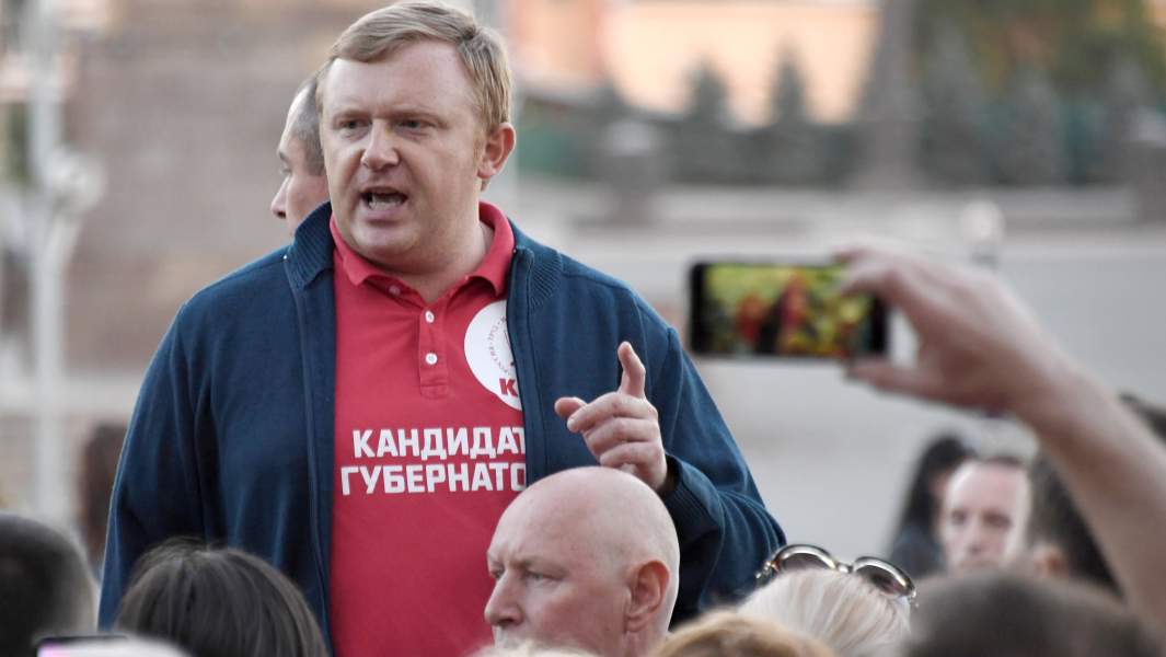 Кандидат в губернаторы Приморского края от КПРФ, депутат Законодательного собрания Приморья Андрей Ищенко