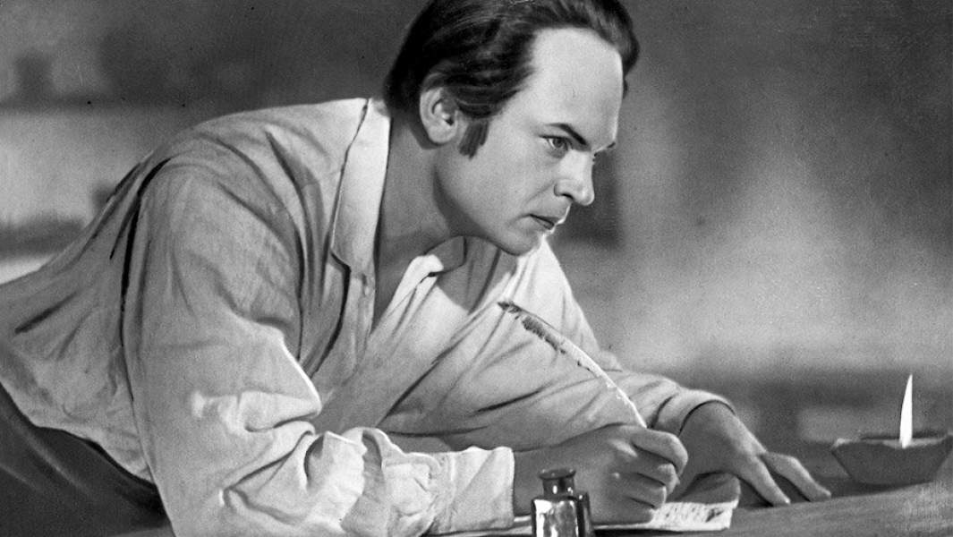 Сергей Бондарчук в роли Тараса Шевченко