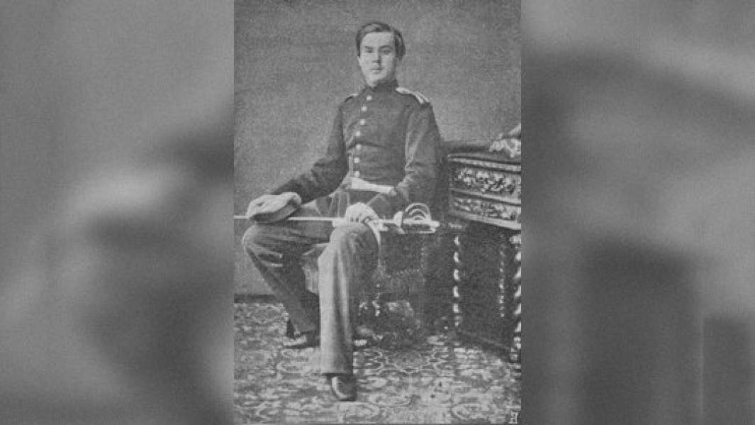 М. Скобелев в бытность юнкером