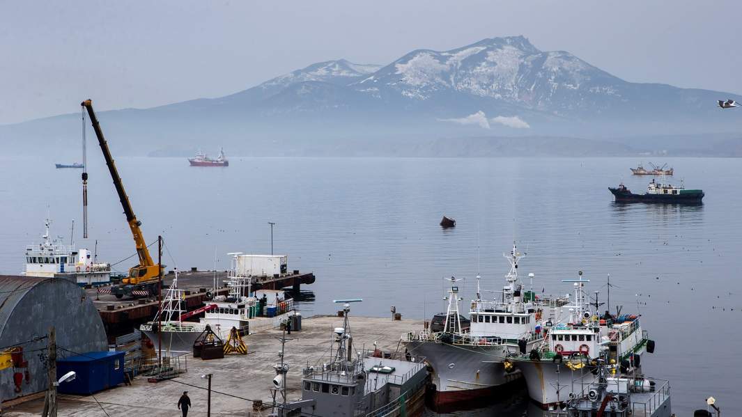 Виды острова Кунашир