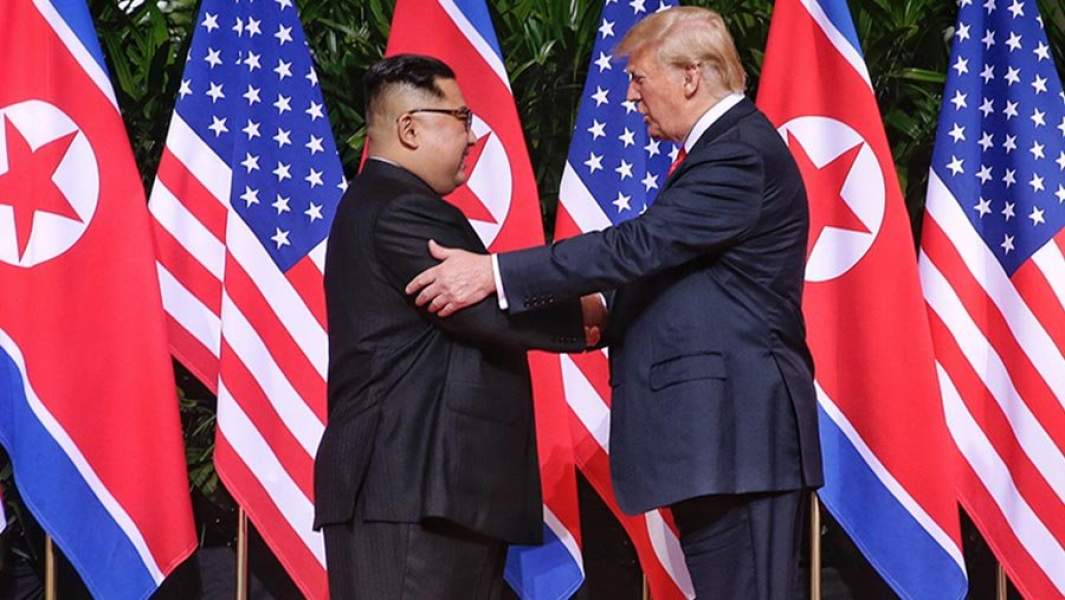 Саммит США - КНДР в Сингапуре трамп ким