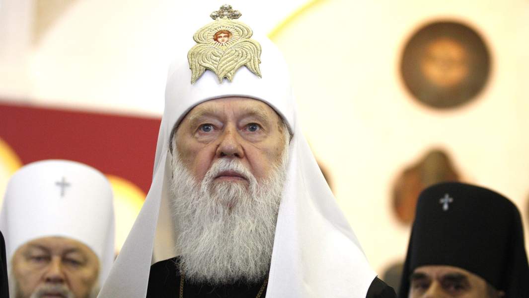 Глава Украинской православной церкви Киевского патриархата (УПЦ КП) патриарх Филарет
