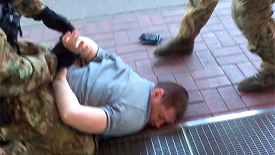 Задержание Роберта Березина