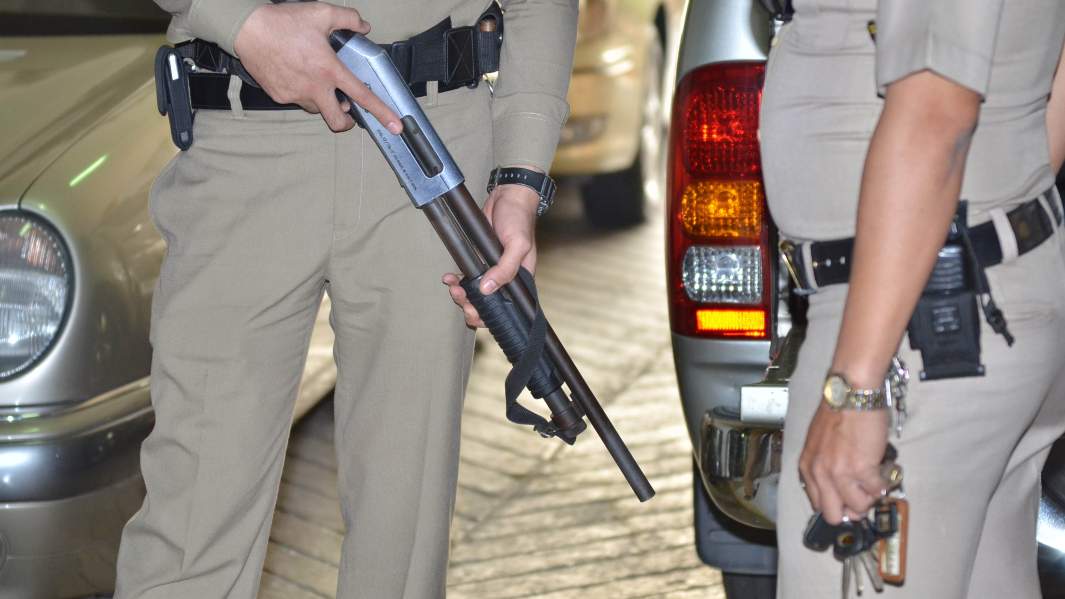 тайские полицейские