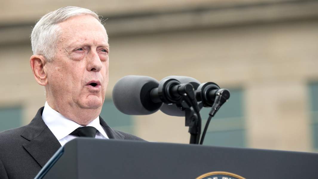 Министр обороны США Джеймс Мэттис