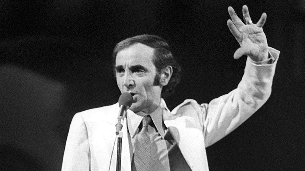 Концерт Шарля Азнавура. 1970 год