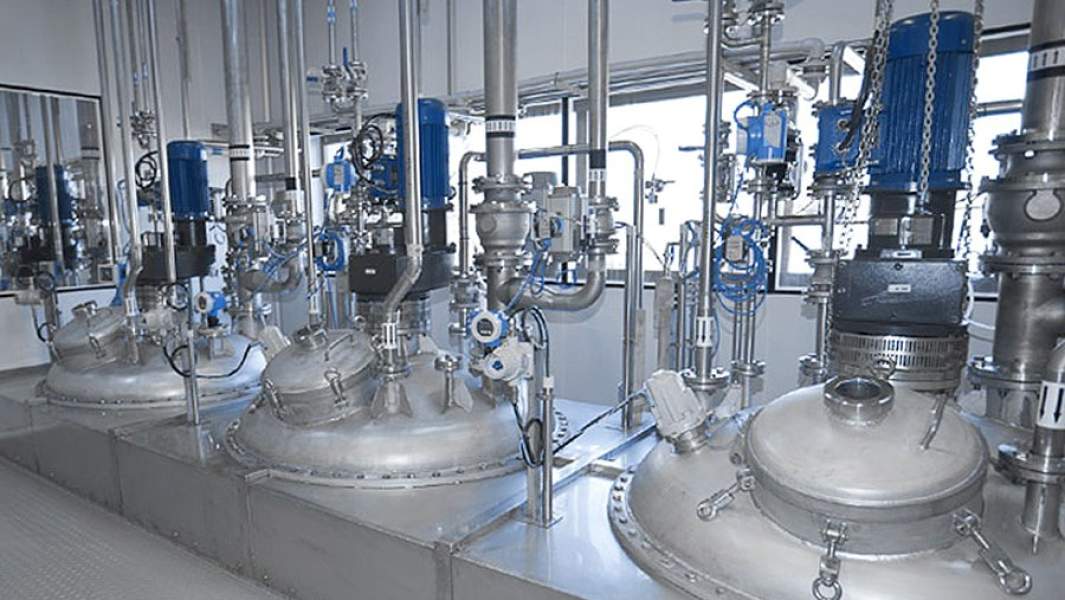 Цех фармацевтической компании Alcaliber