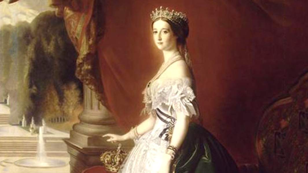 Императрица Евгения в наряде, созданном Чарльзом Вортом
