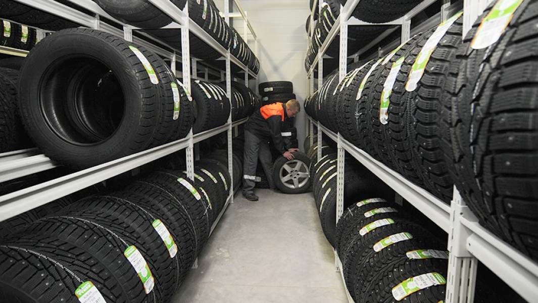 Работа мастерской шиномонтажа