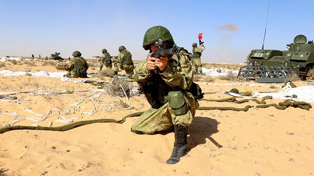 Совместные российско-египетские учения "Защитники дружбы"