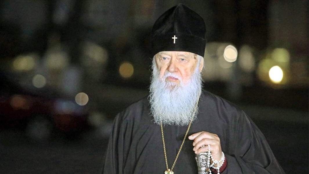 Глава Украинской православной церкви Киевского патриархата Филарет (Денисенко) 