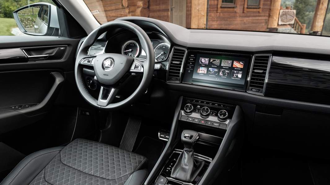 Салон автомобиля Skoda Kodiaq
