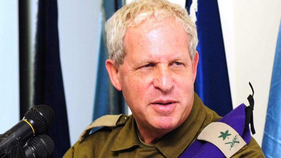 портрет израильского генерала-майора