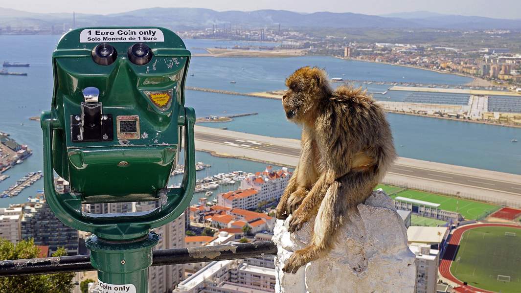 Смотровая площадка на Гибралтарской скале