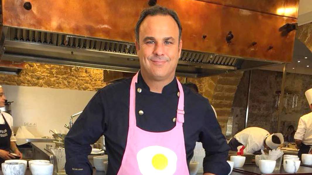 Анхель Леон - шеф-повар ресторана Aponiente (Пуэрто-де-Санта-Мария), специализируется на морепродуктах