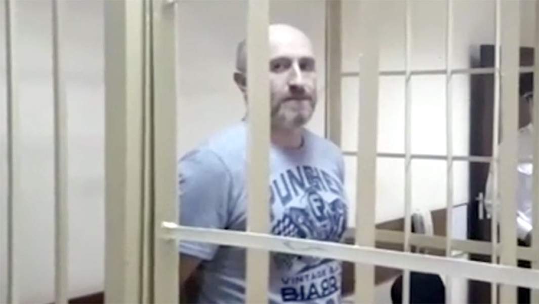 Юрий Тузов в зале суда