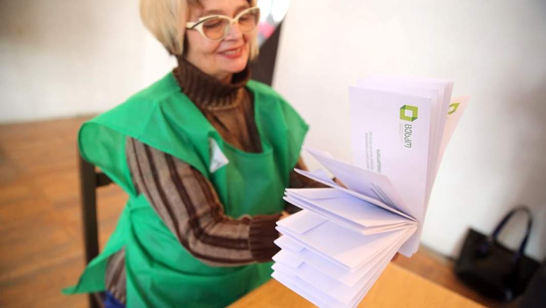 Начинается подсчет голосов на одном из избирательных участков