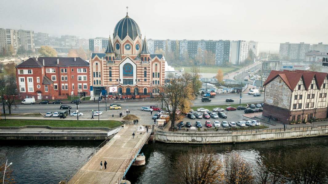 Синагога Кенигсберга внутри