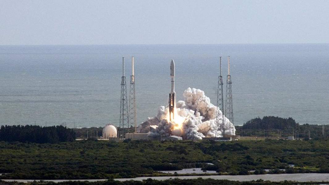 Запуск ракеты Atlas V