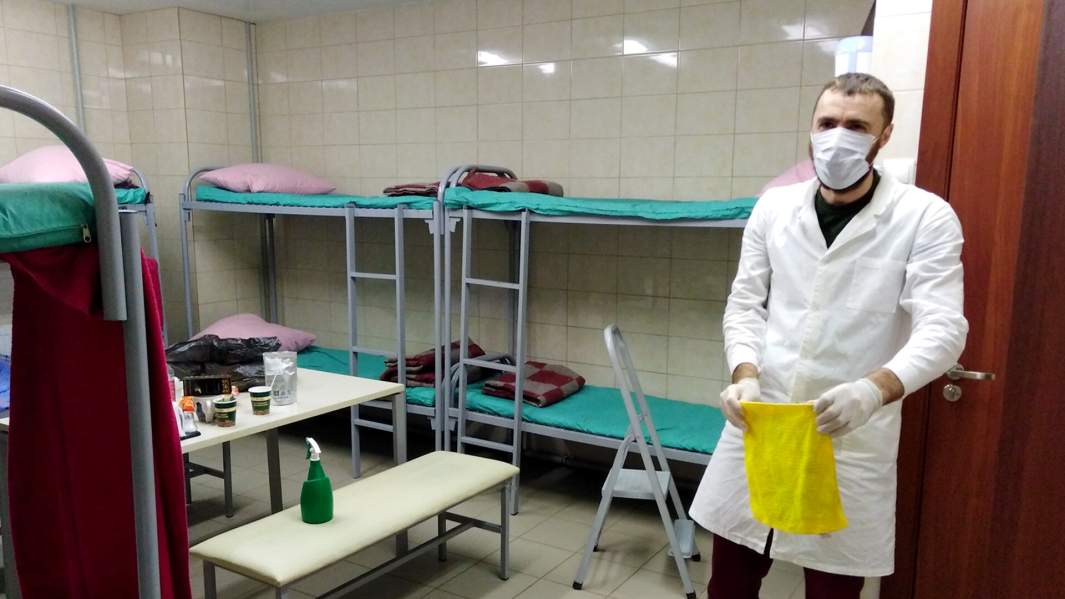 Карантинное помещение в приюте