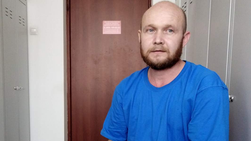 Андрей Раздобреев, бездомный