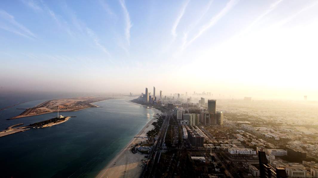 абу даби панорама