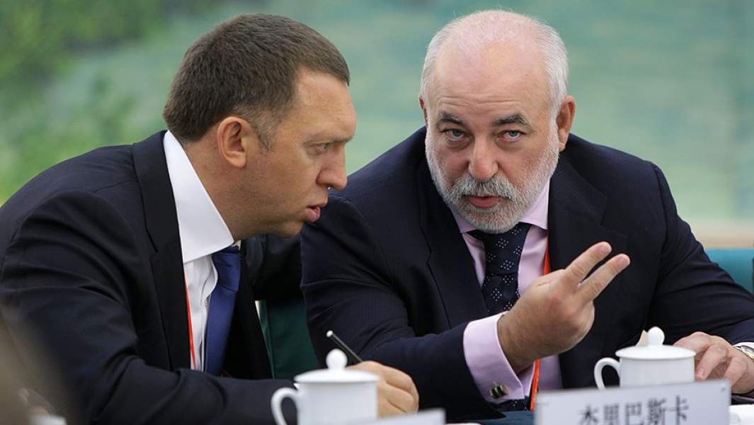 Олег Дерипаска и Виктор Вексельберг (слева направо) 
