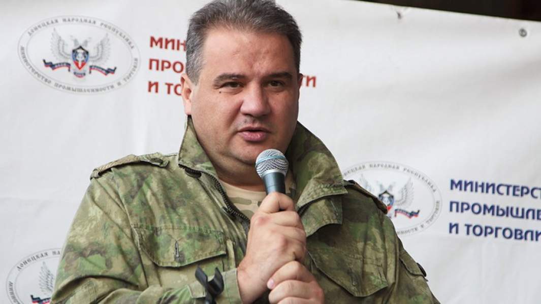 Министр доходов и сборов ДНР Александр Тимофеев