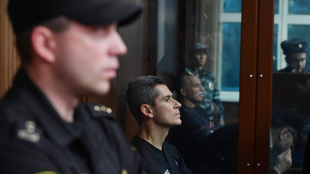 Зиявудин и Магомед Магомедовы на заседании Тверского суда Москвы