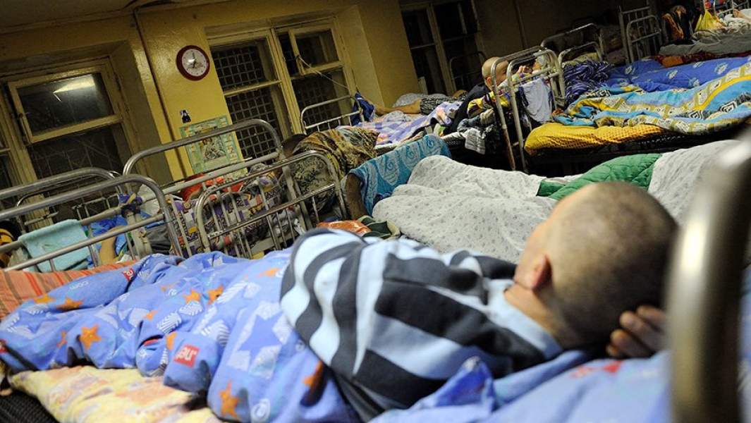 Пациенты в реабилитационном центре для лечения наркозависимых