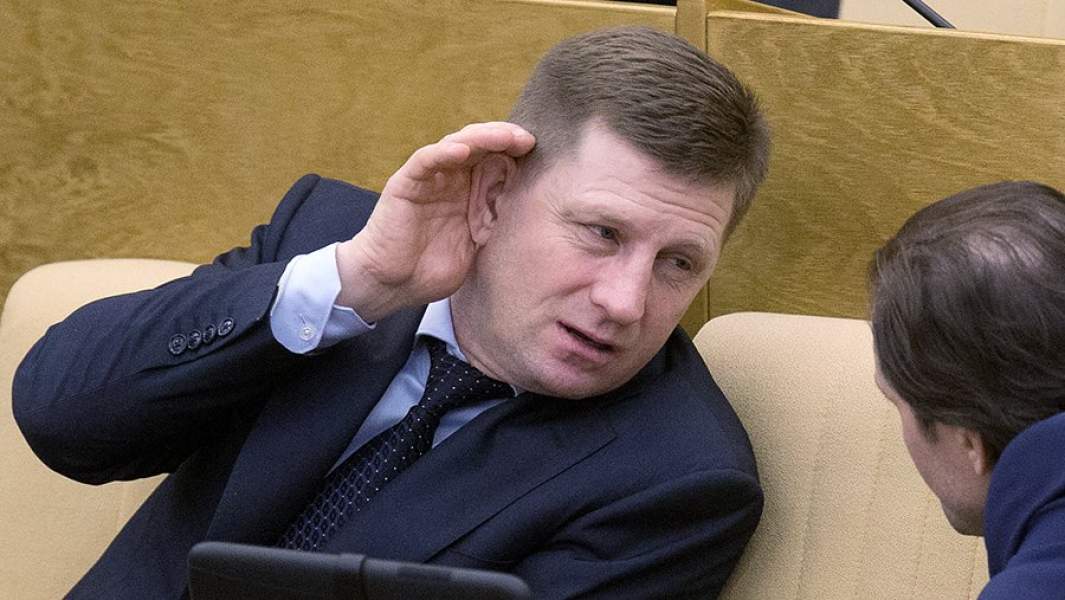 Сергей Фургал на пленарном заседании Государственной думы РФ
