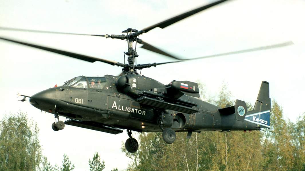 Российский вертолет КА-50-2 «Аллигатор»