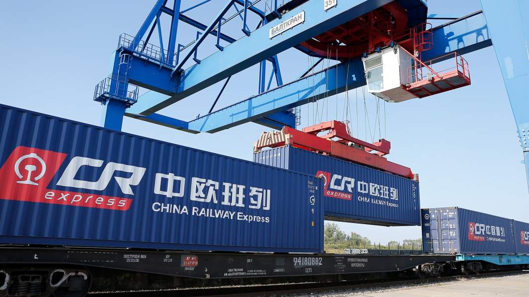 Открытие транзитных контейнерных перевозок в рамках международного проекта «Новый шелковый путь»