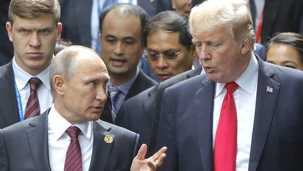Владимир Путин и Дональд Трамп