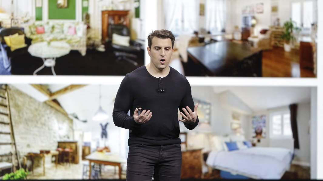 Брайан Чески один из основателей сервиса Airbnb